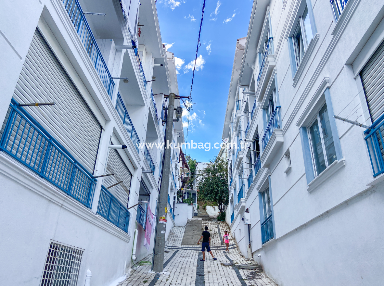 Furnished Sea View 2 1 Flat For Rent In The Center Of Kumbağ