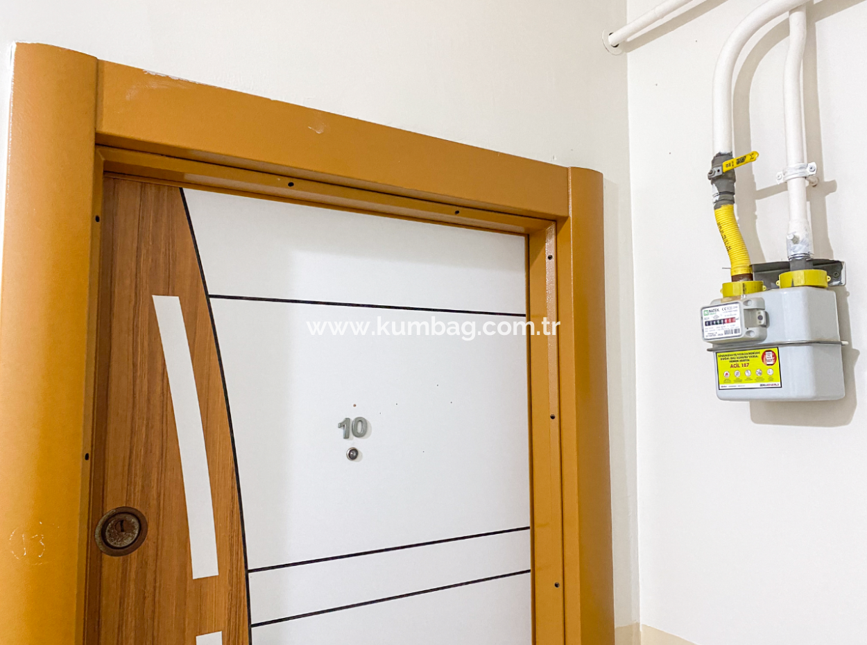 2 1 Flats For Rent In Kumbağ Village Area With Pool And Sea View