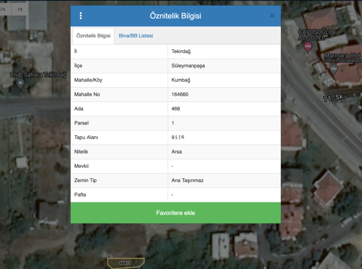 Residential Zoned Land For Sale For Investment Close To The Main Street In Kumbağ