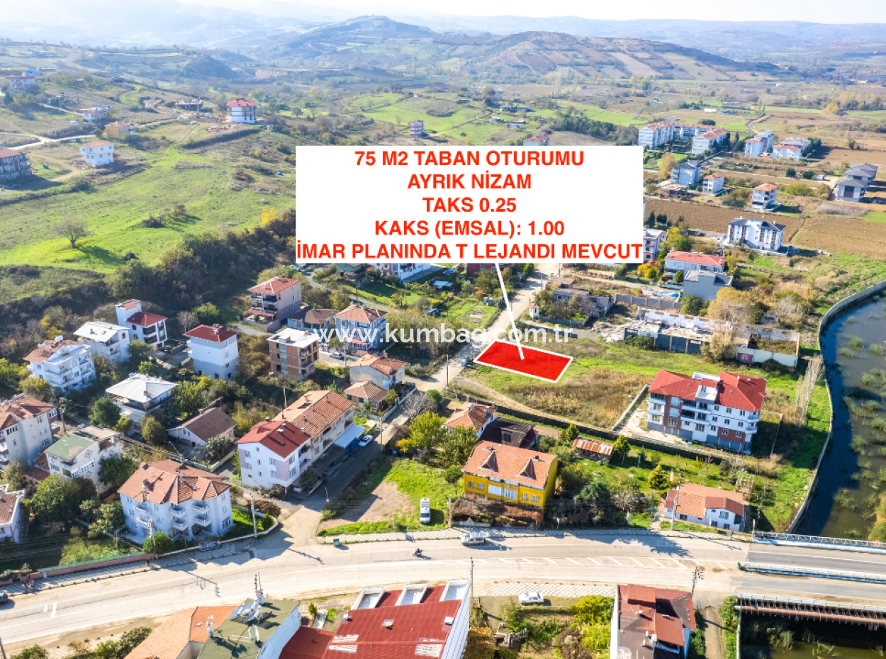 4-Storey Residential Zoned Land For Sale In Kumbağ