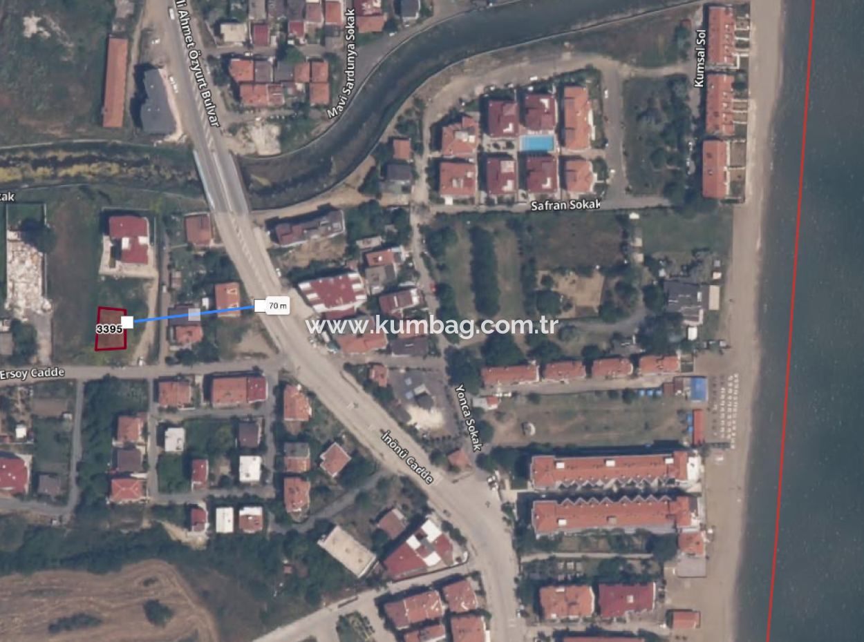 4-Storey Residential Zoned Land For Sale In Kumbağ