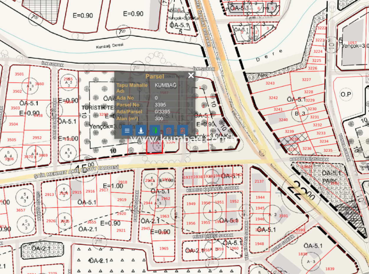 4-Storey Residential Zoned Land For Sale In Kumbağ