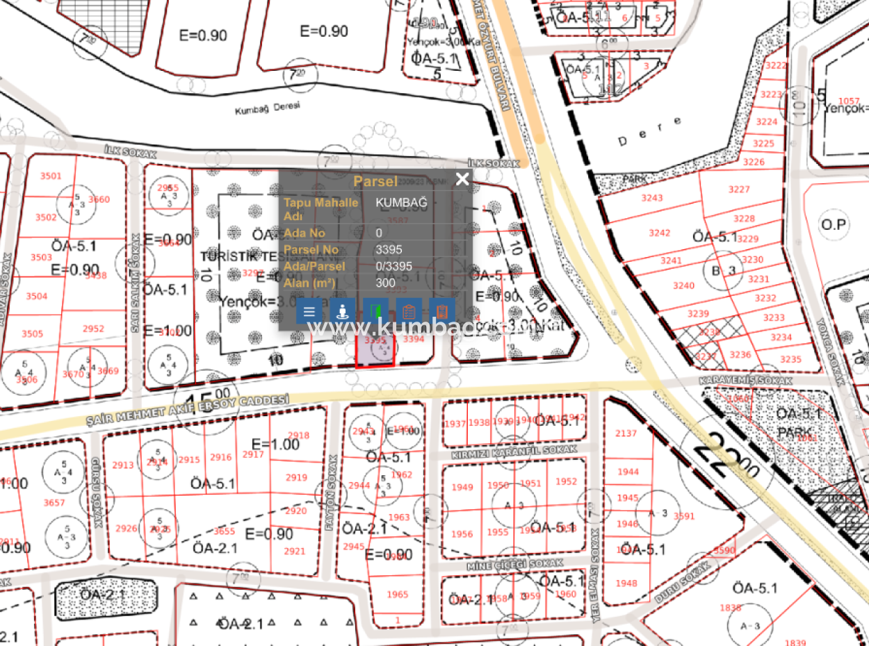 4-Storey Residential Zoned Land For Sale In Kumbağ