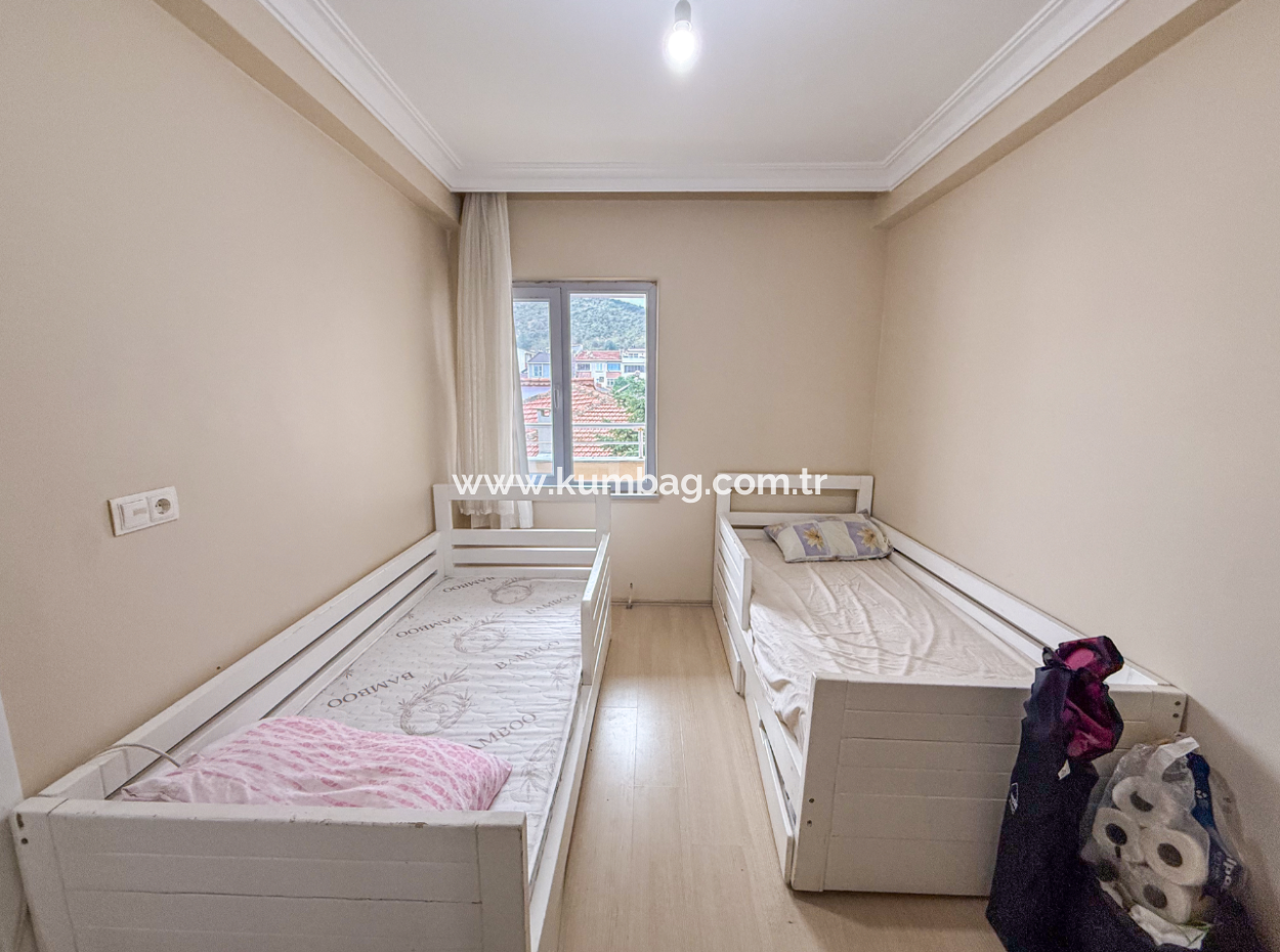 3 1 Duplex For Sale With Terrace And Double Balcony In The Center Of Kumbağ