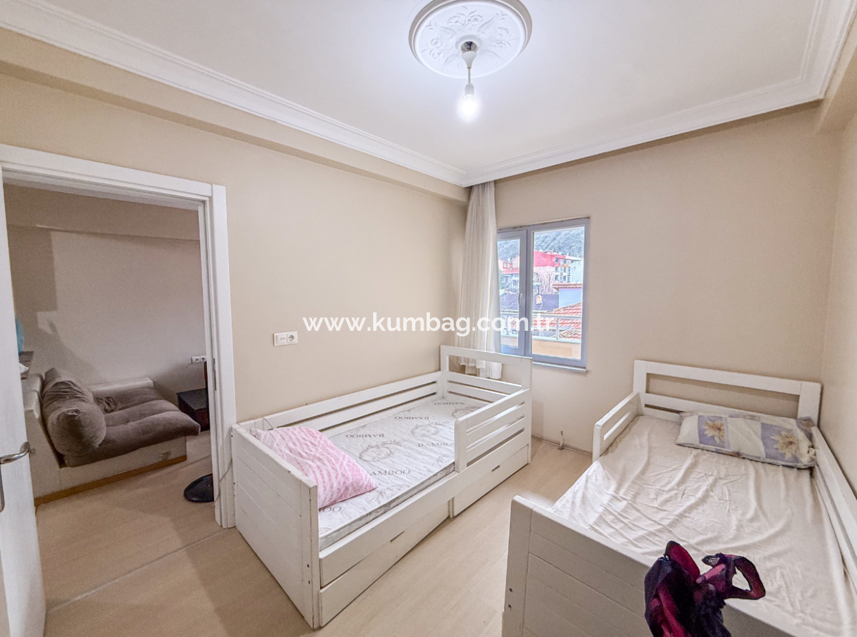 3 1 Duplex For Sale With Terrace And Double Balcony In The Center Of Kumbağ