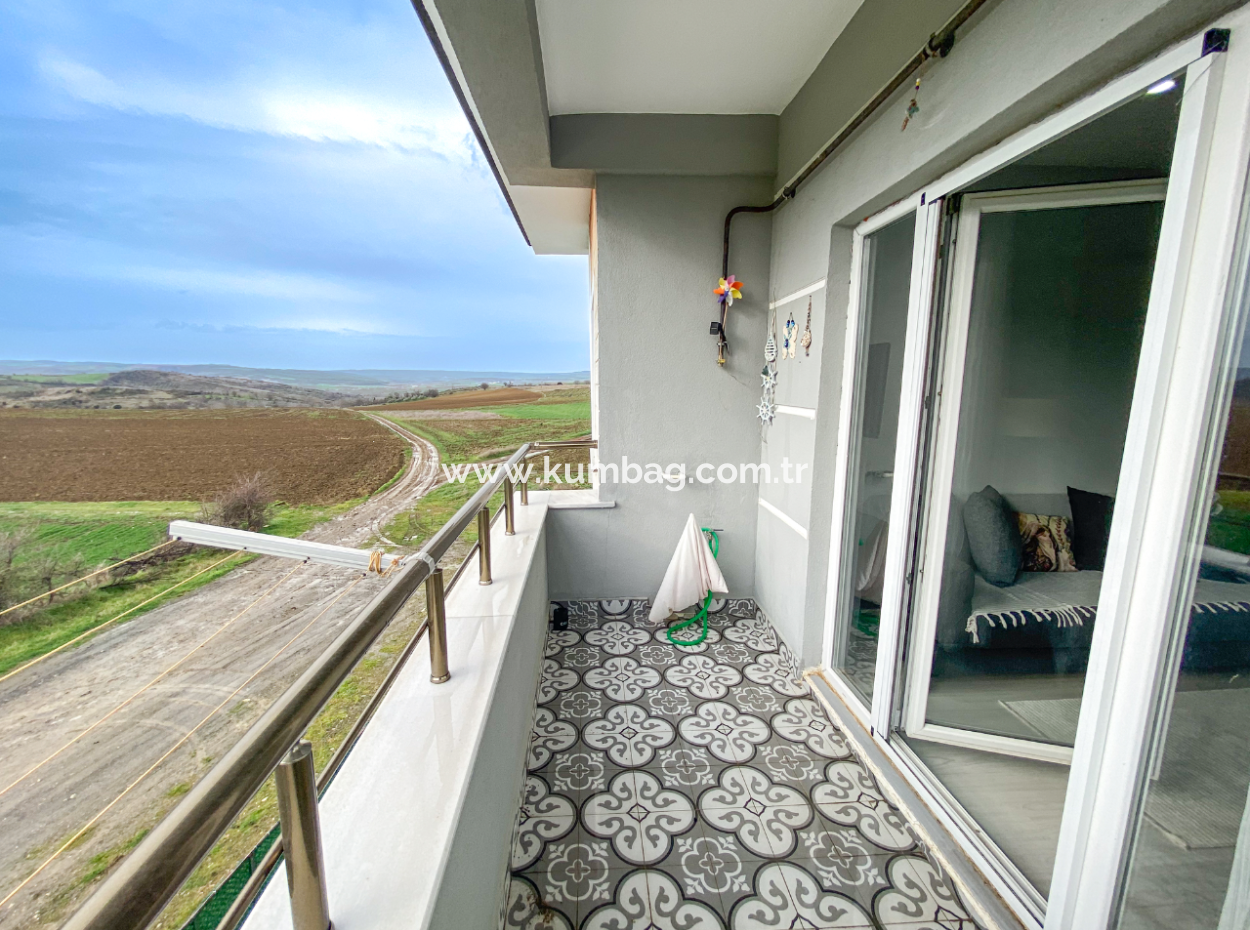 Fully Furnished Luxury 1 1 Flat For Rent In Kumbağ Pool Site