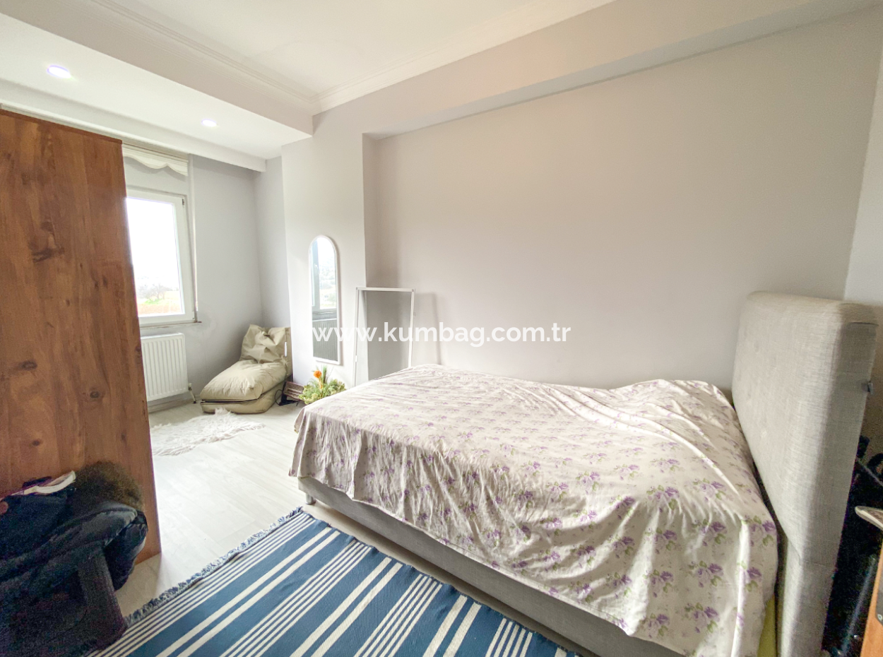 Fully Furnished Luxury 1 1 Flat For Rent In Kumbağ Pool Site