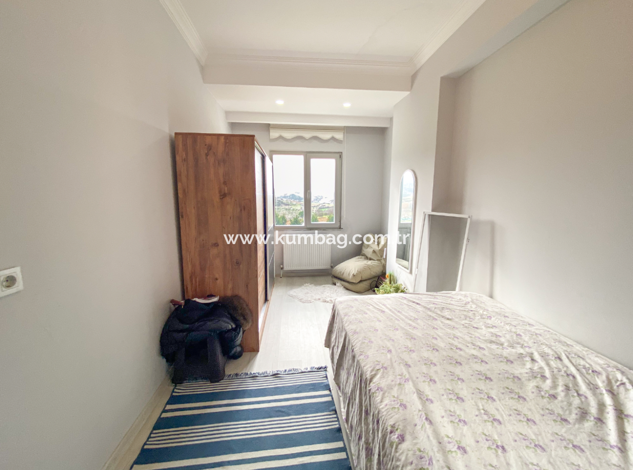 Fully Furnished Luxury 1 1 Flat For Rent In Kumbağ Pool Site