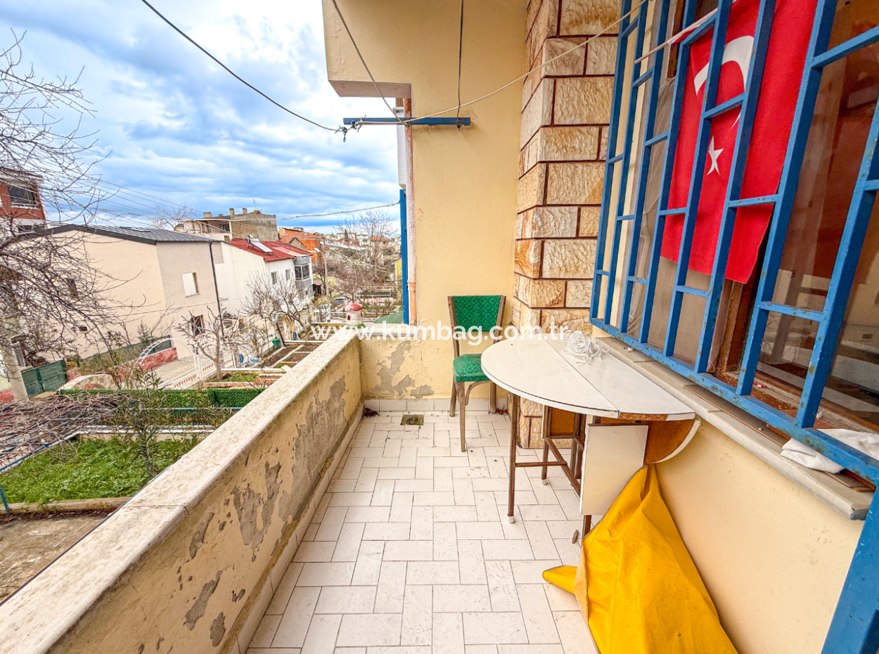 7 1 Triplex Villa For Sale With Large Garden In The Center Of Kumbağ