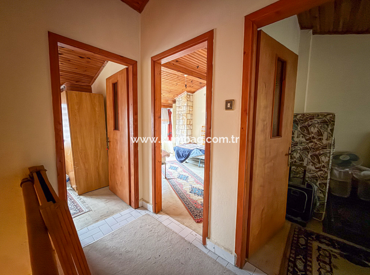 7 1 Triplex Villa For Sale With Large Garden In The Center Of Kumbağ