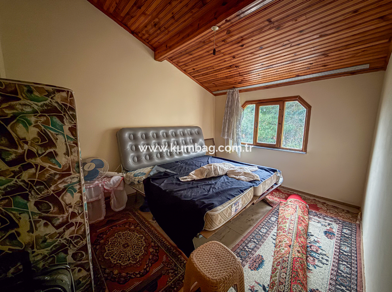 7 1 Triplex Villa For Sale With Large Garden In The Center Of Kumbağ