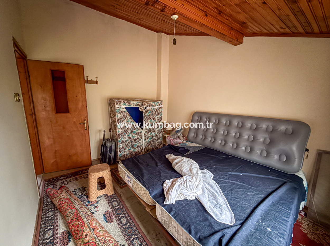 7 1 Triplex Villa For Sale With Large Garden In The Center Of Kumbağ