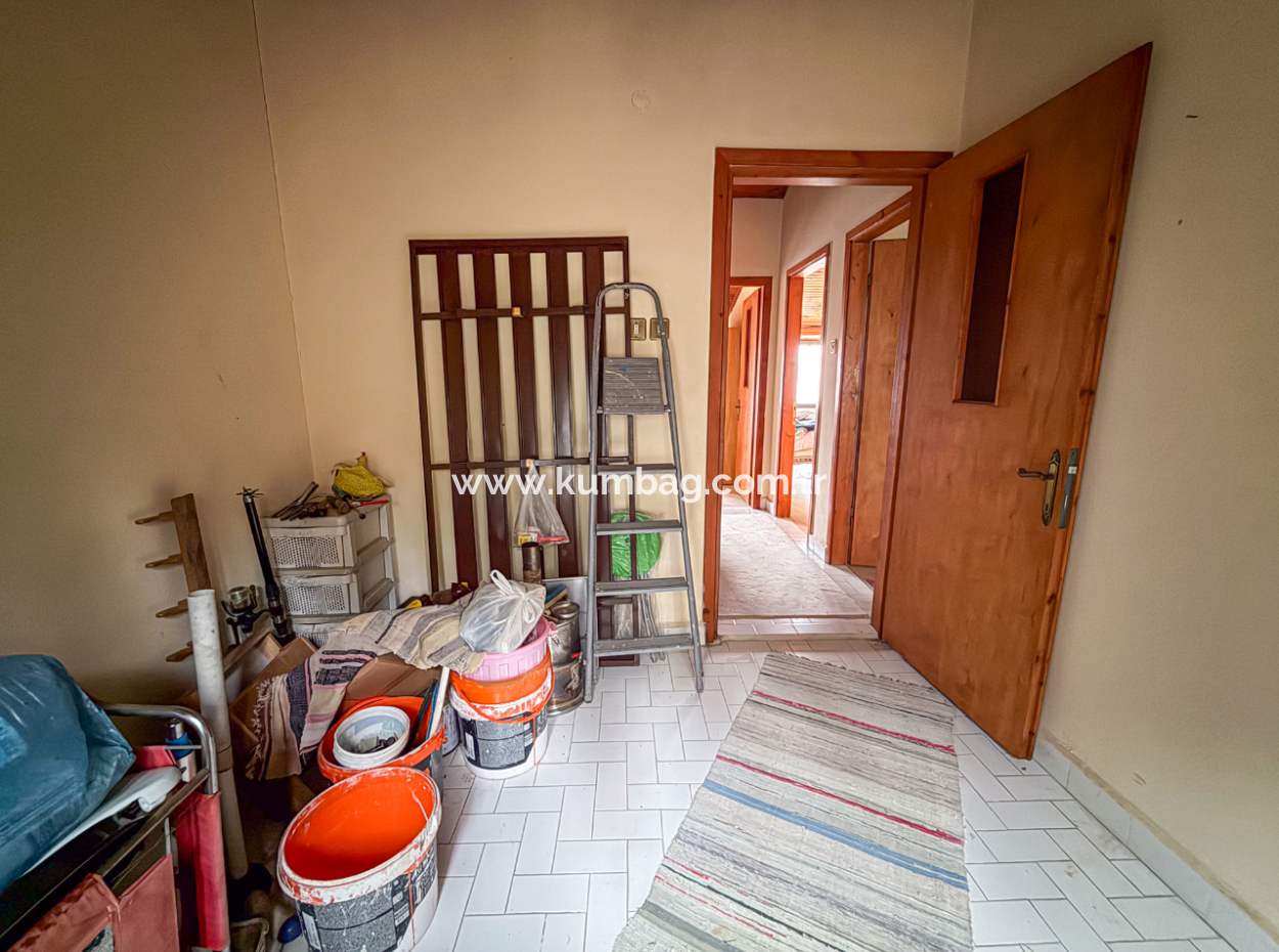 7 1 Triplex Villa For Sale With Large Garden In The Center Of Kumbağ