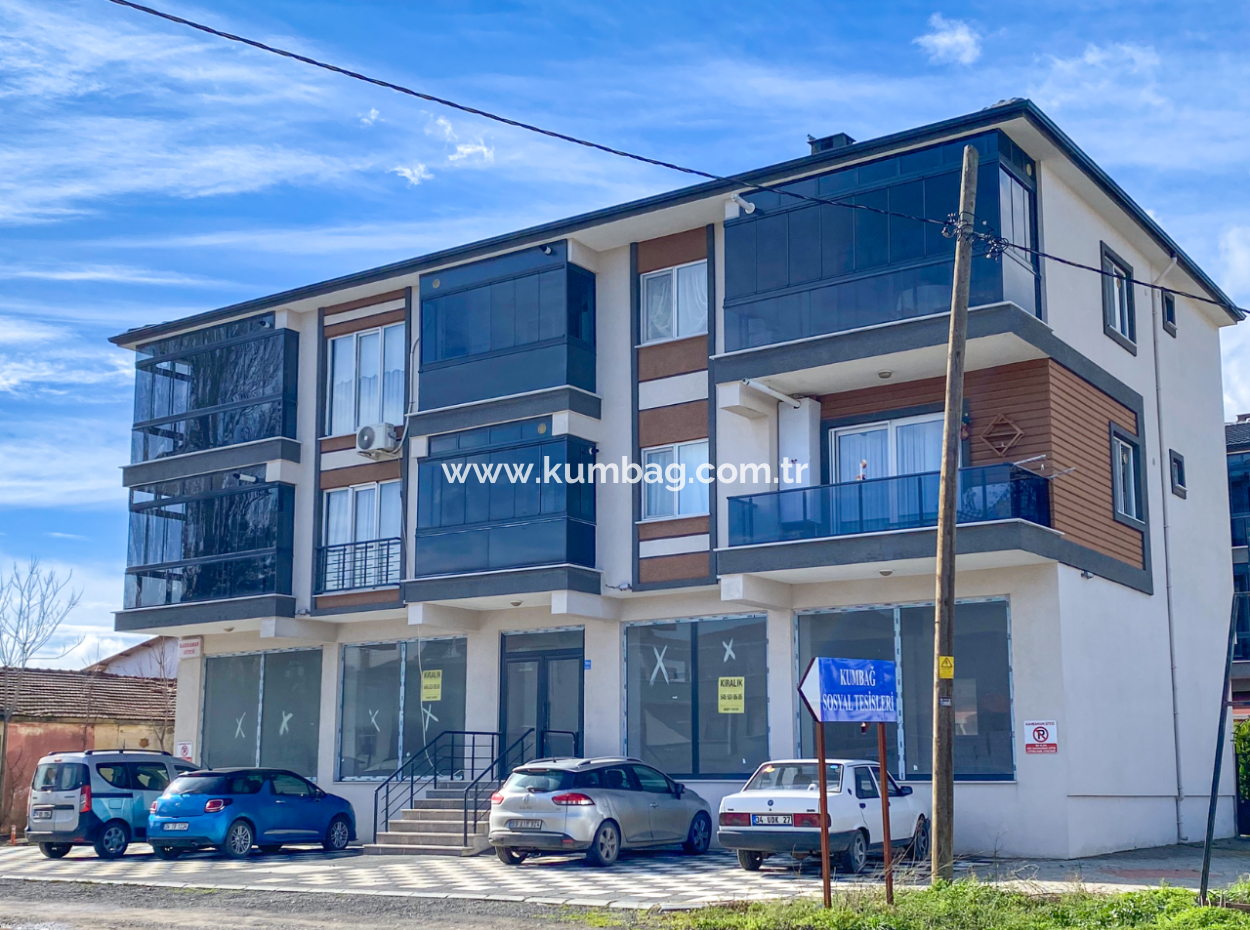 135 M2 Large Shop For Rent On Kumbağ Busy Main Street