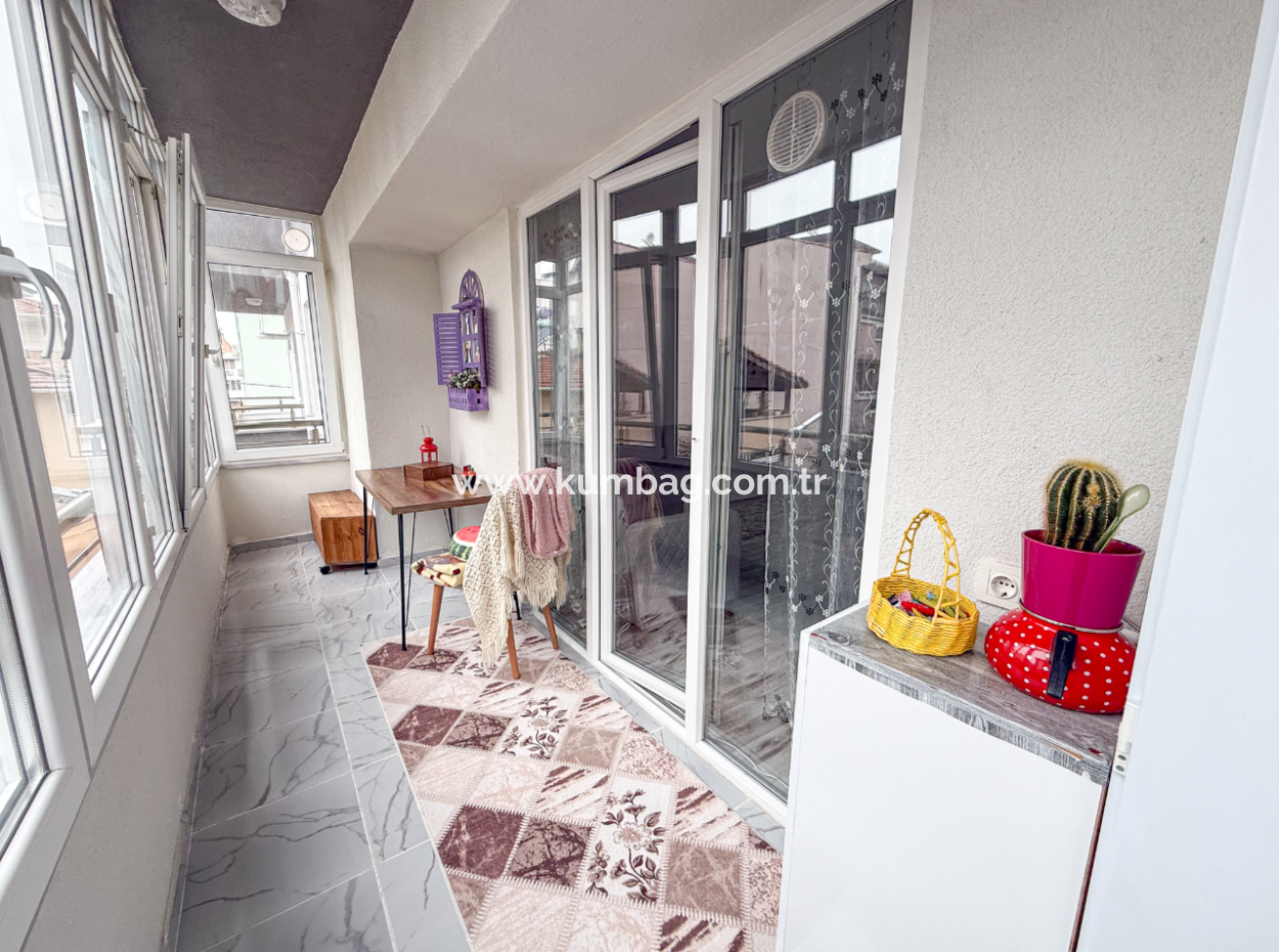 Spacious 2 1 Flat For Sale With Settlement Close To Kumbağ Market Street