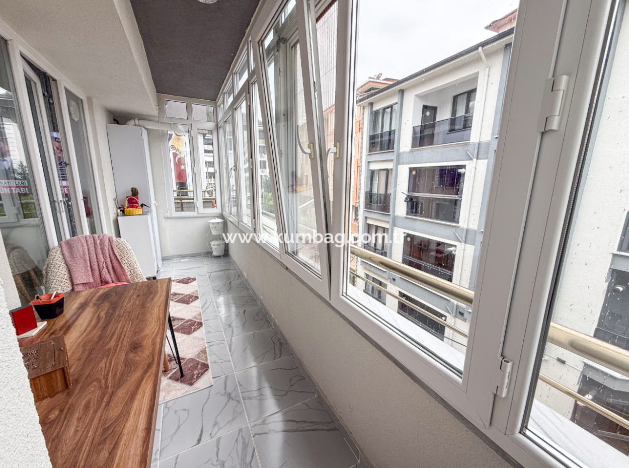 Spacious 2 1 Flat For Sale With Settlement Close To Kumbağ Market Street