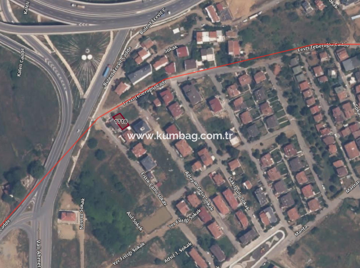 185 M2 Block Order Land For Sale In Kumbağ, Close To Gündal Beach