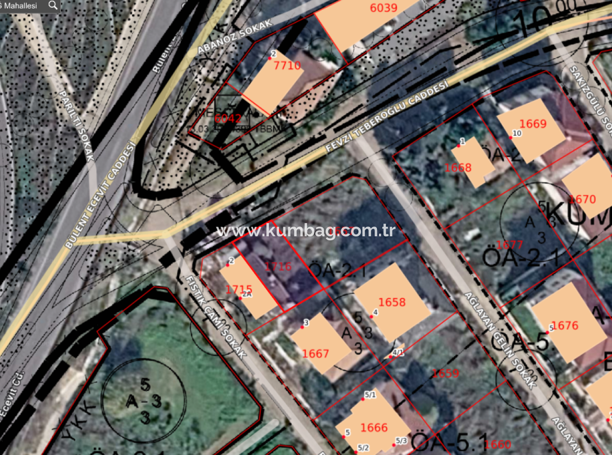 185 M2 Block Order Land For Sale In Kumbağ, Close To Gündal Beach