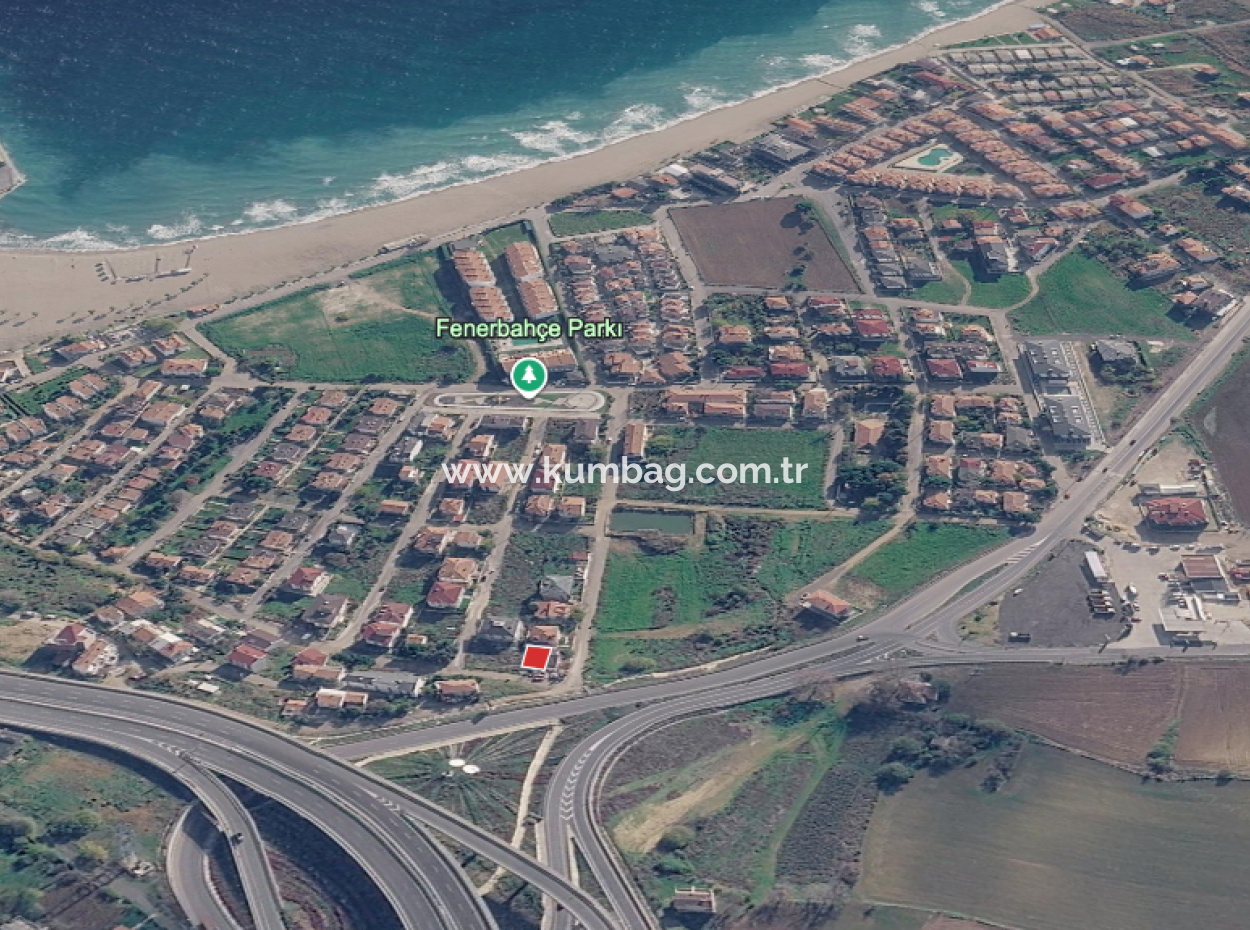 185 M2 Block Order Land For Sale In Kumbağ, Close To Gündal Beach