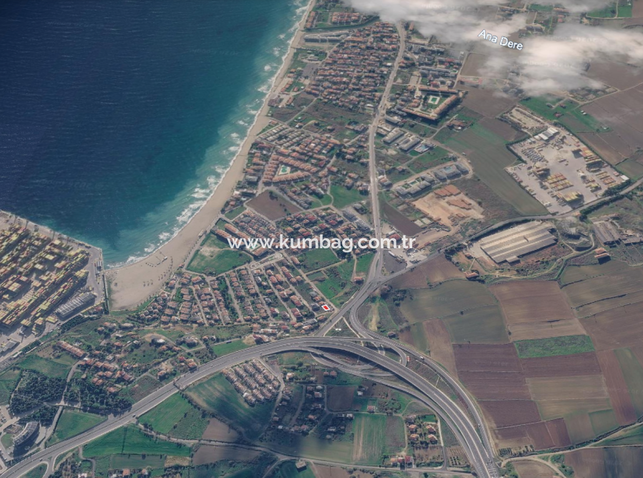 185 M2 Block Order Land For Sale In Kumbağ, Close To Gündal Beach