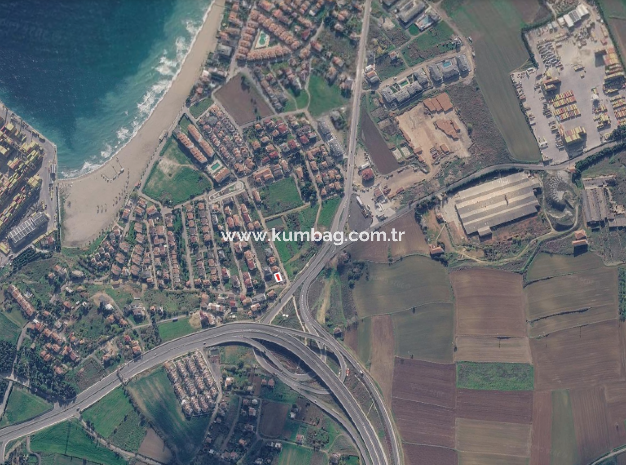 185 M2 Block Order Land For Sale In Kumbağ, Close To Gündal Beach