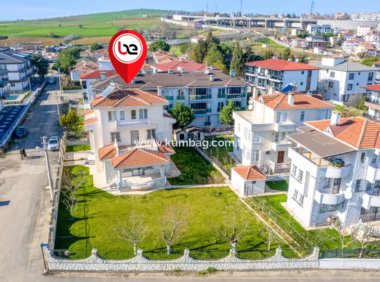 Trplex 7 1 Villa For Sale In 740 M2 Land In Kumbağ
