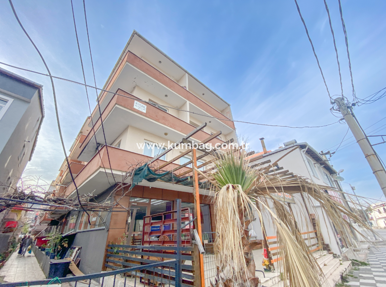 1 1 Flat For Sale With Large Balcony In Central Location In Kumbağ