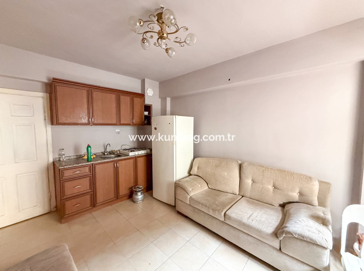 1 1 Flat For Sale With Large Balcony In Central Location In Kumbağ