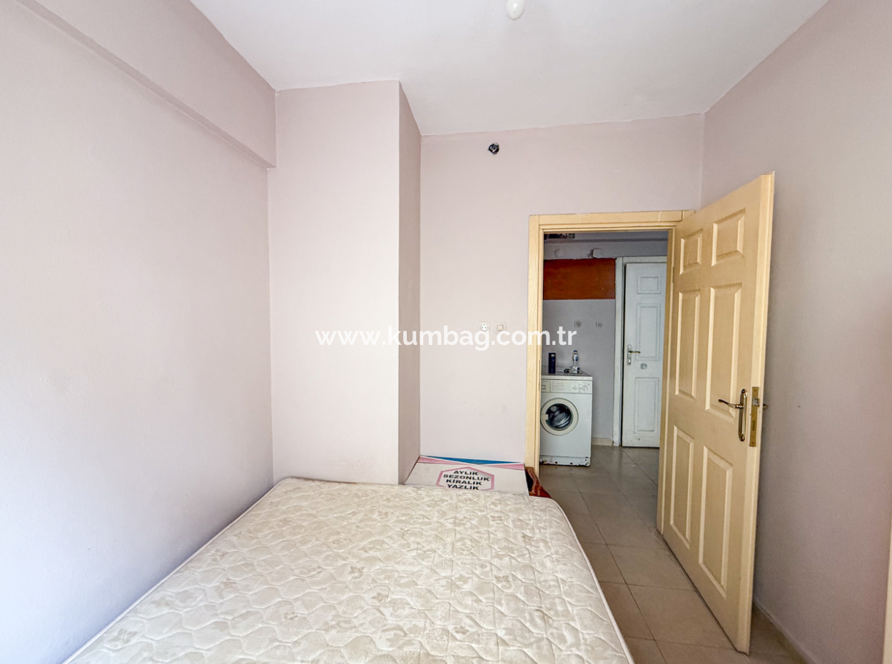 1 1 Flat For Sale With Large Balcony In Central Location In Kumbağ