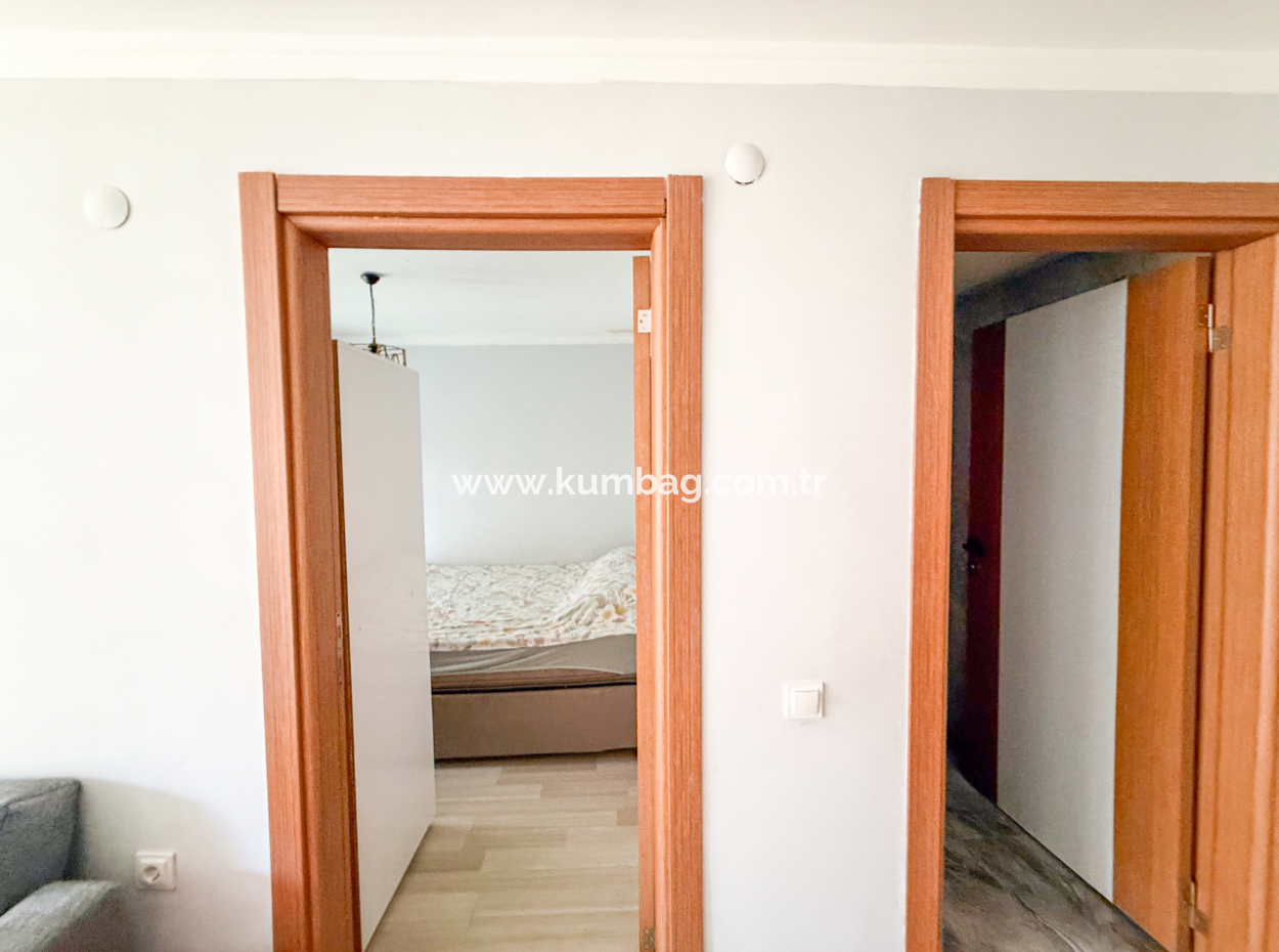 Furnished 1 1 Flat On The Sea Side Of The Street In Kumbağ
