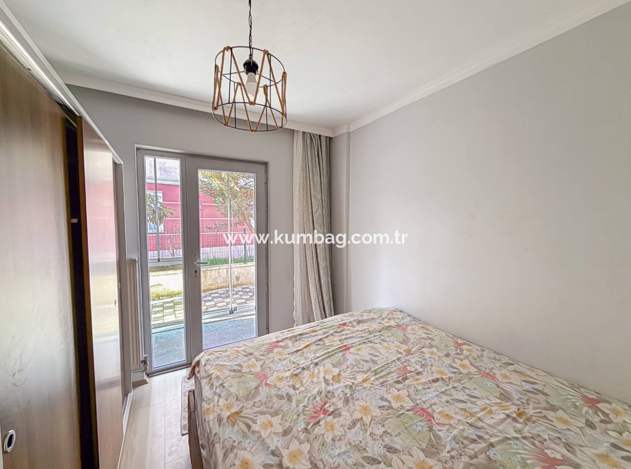 Furnished 1 1 Flat On The Sea Side Of The Street In Kumbağ