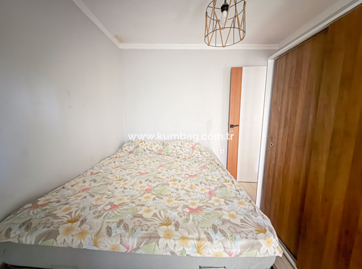 Furnished 1 1 Flat On The Sea Side Of The Street In Kumbağ