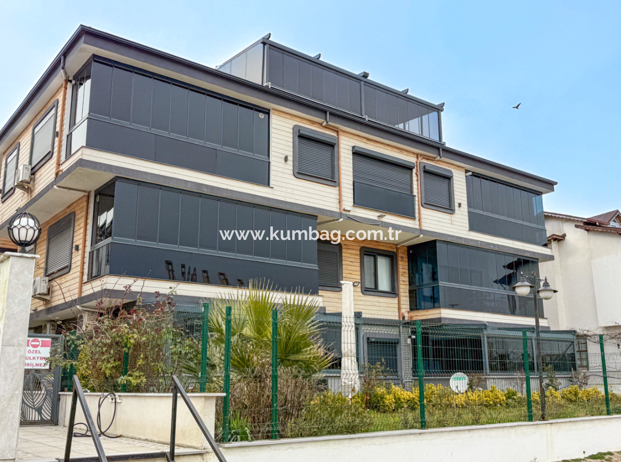 2 1 Flat For Sale In A Seafront Site In Kumbağ