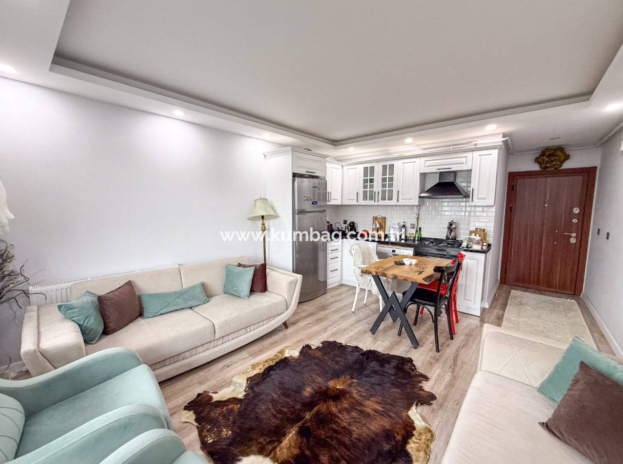 2 1 Flat For Sale In A Seafront Site In Kumbağ
