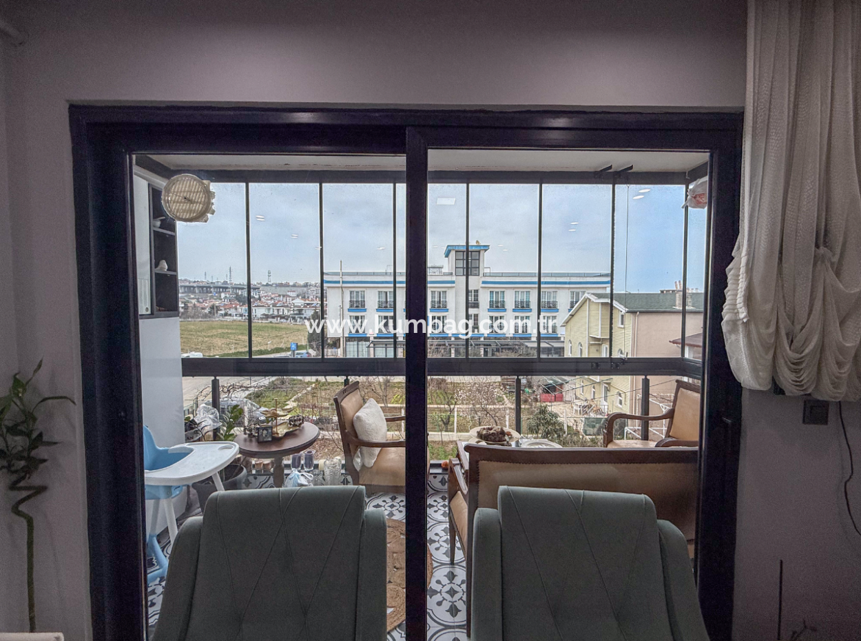 2 1 Flat For Sale In A Seafront Site In Kumbağ