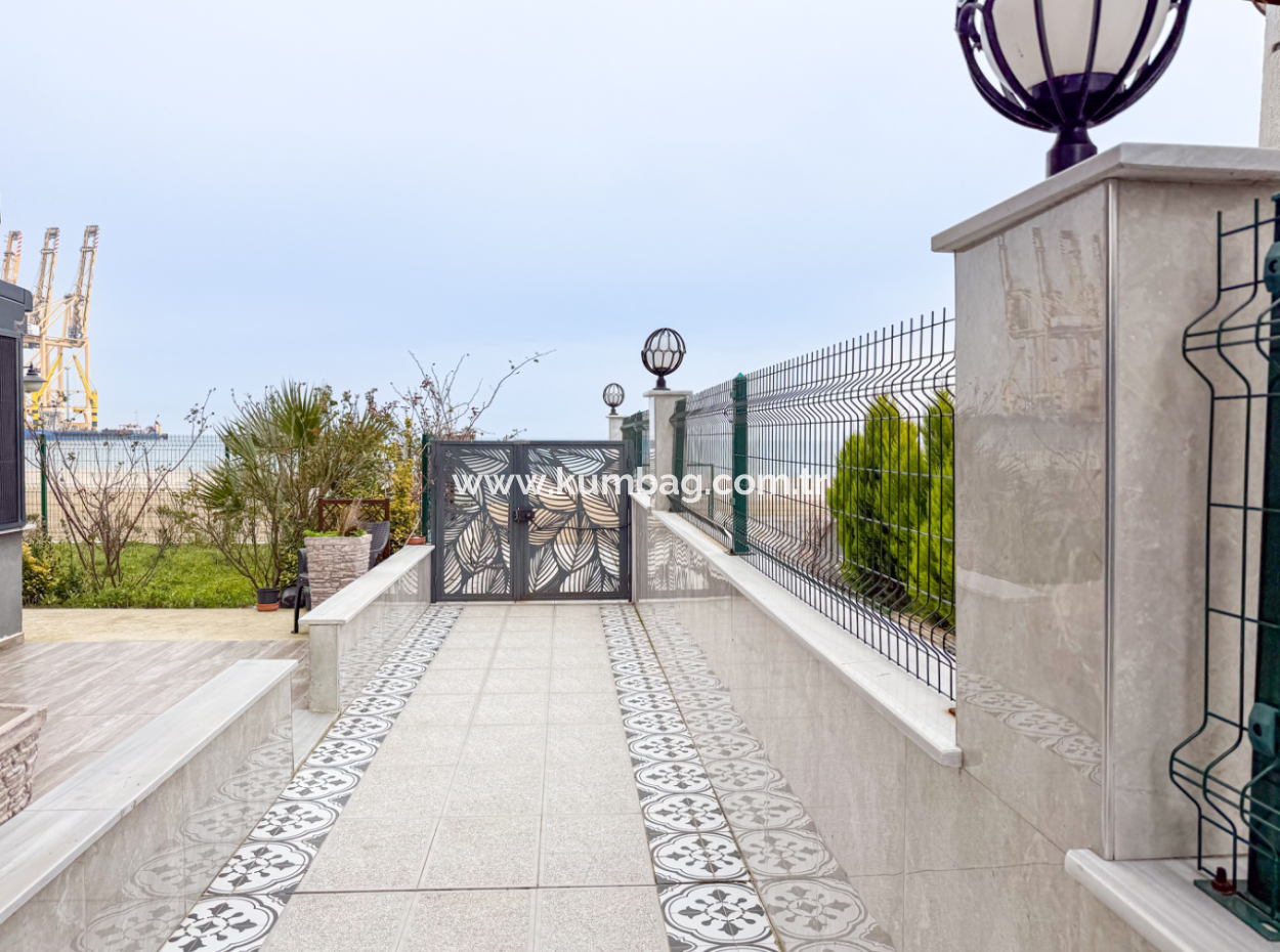 2 1 Flat For Sale In A Seafront Site In Kumbağ
