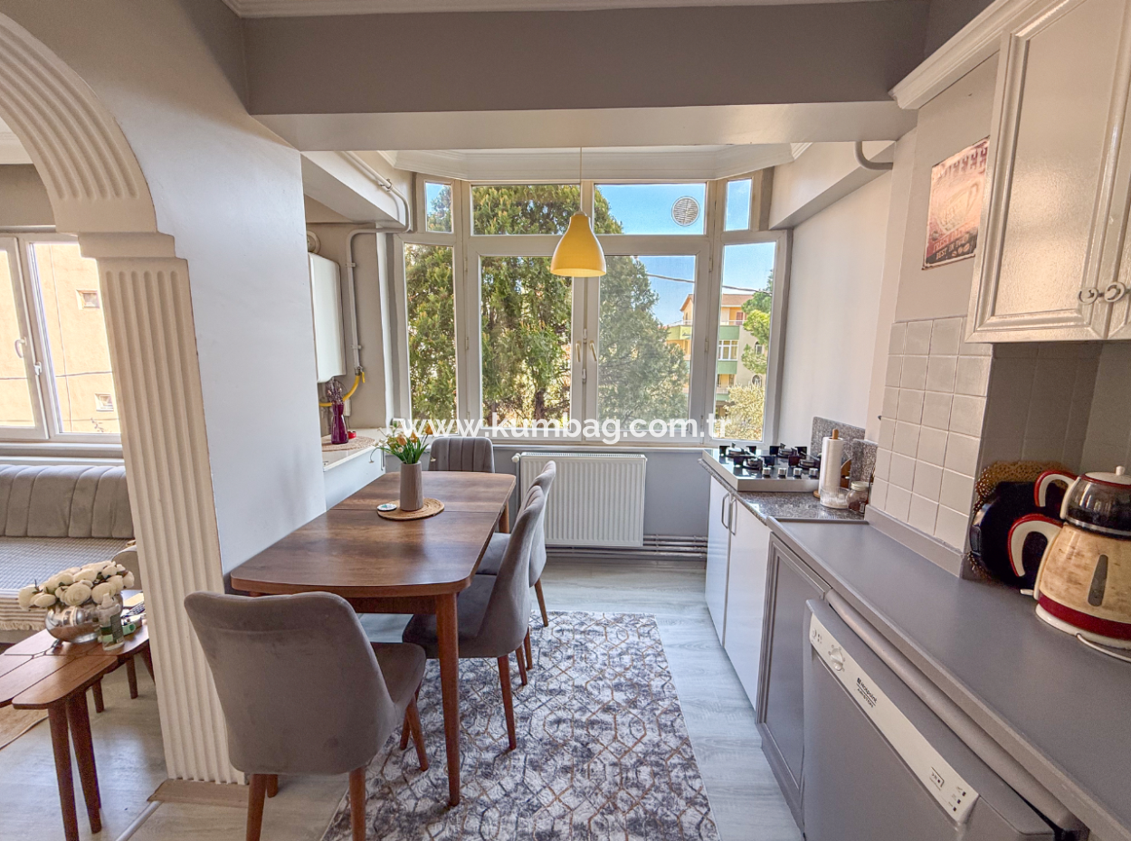 2 1 Flats For Sale In A Centrally Located Site With Pool In Kumbağ