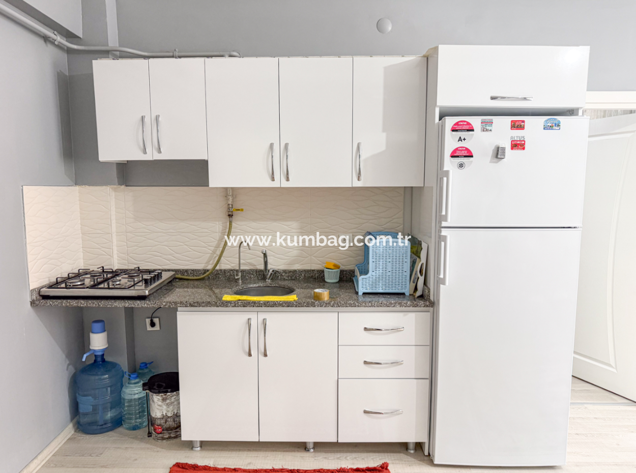 2 1 Furnished Flat For Sale In A Residential Building With Elevator In Kumbağ Port