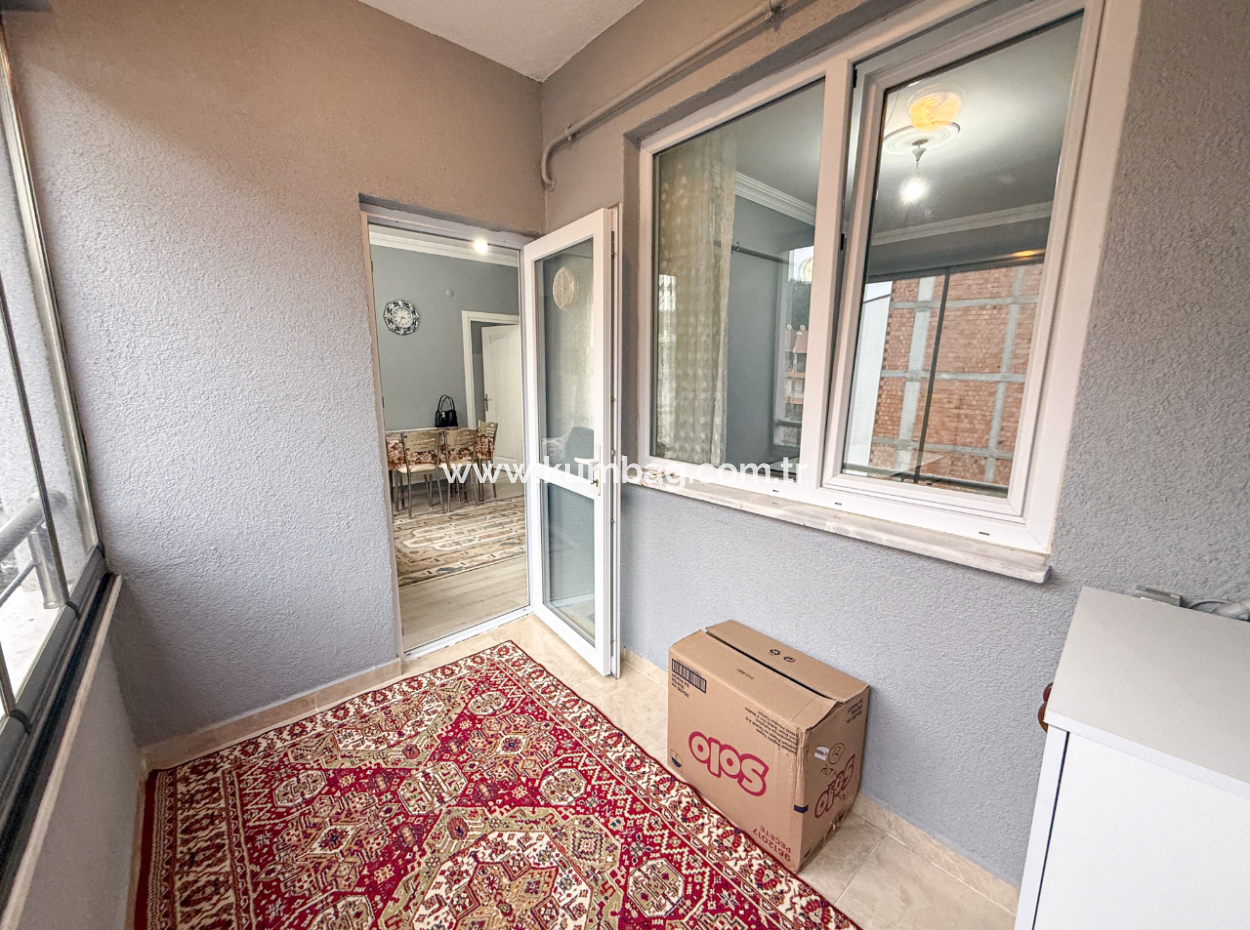 2 1 Furnished Flat For Sale In A Residential Building With Elevator In Kumbağ Port