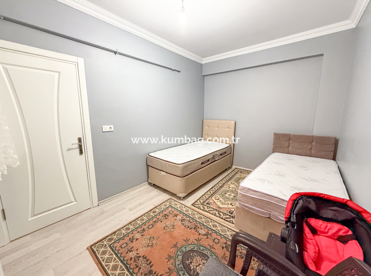 2 1 Furnished Flat For Sale In A Residential Building With Elevator In Kumbağ Port