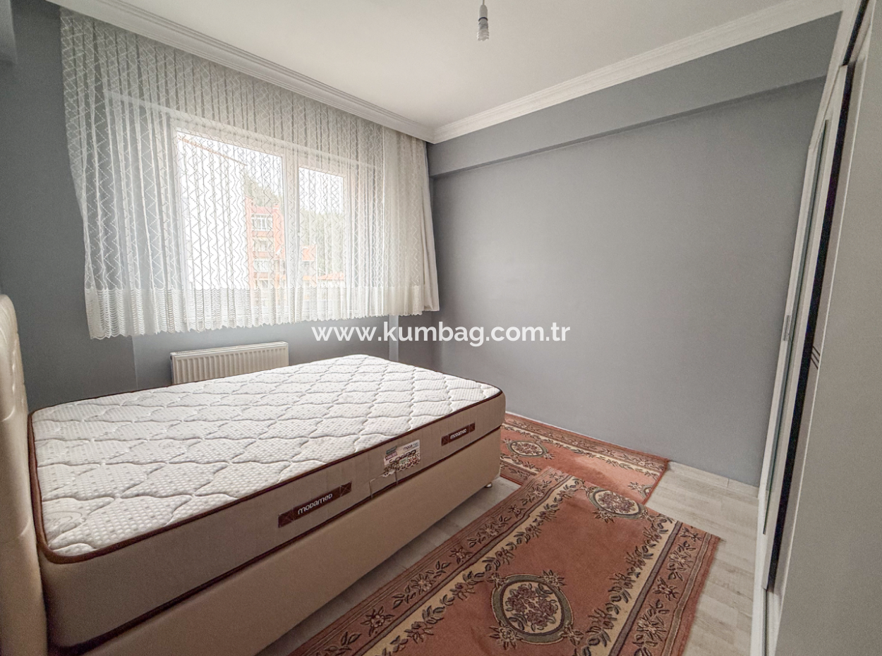 2 1 Furnished Flat For Sale In A Residential Building With Elevator In Kumbağ Port