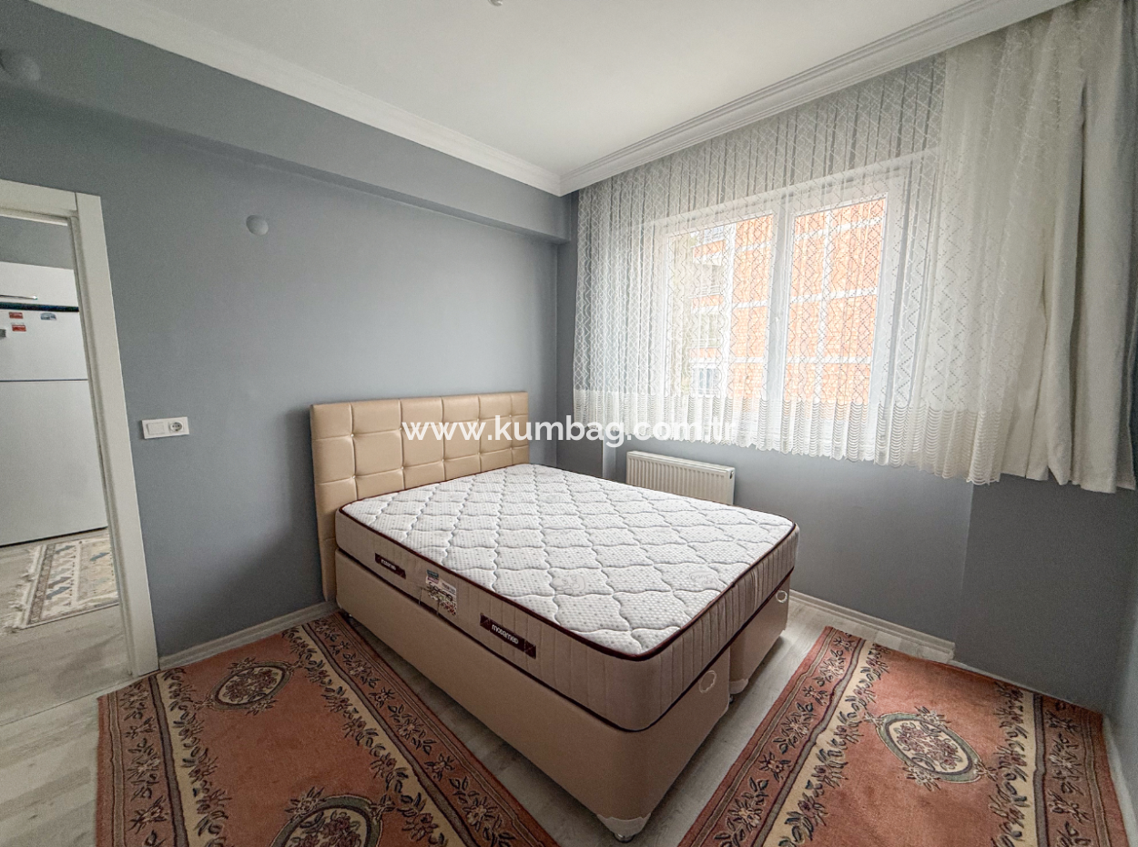 2 1 Furnished Flat For Sale In A Residential Building With Elevator In Kumbağ Port