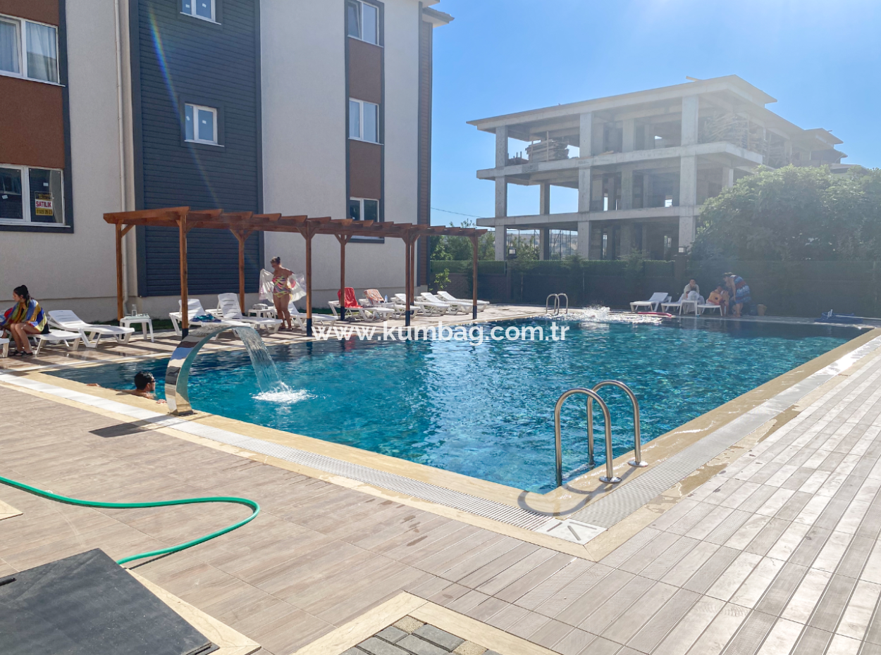 2 1 Luxury Flat For Rent With Separate Kitchen In A Complex With Pool