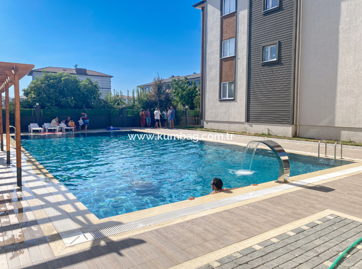 2 1 Luxury Flat For Rent With Separate Kitchen In A Complex With Pool