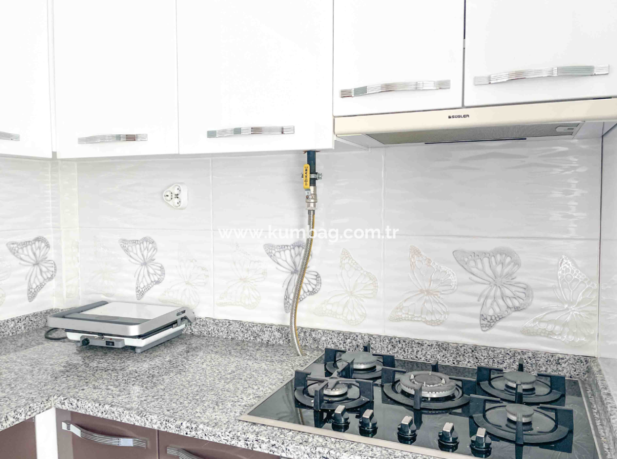 Spacious 2 1 Furnished Flat For Rent On The Sea Side Of Kumbağ Street