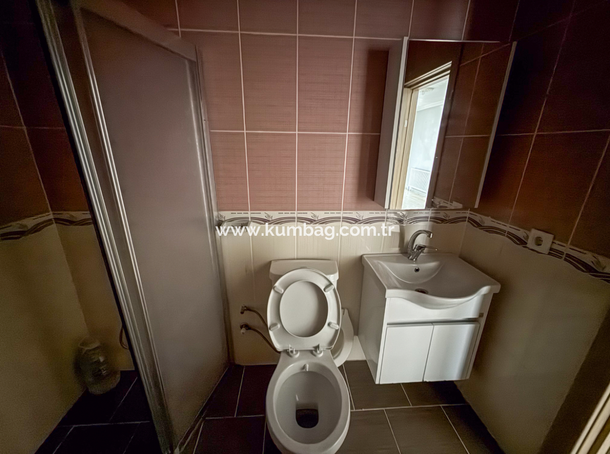 2 1 Duplex Terraced Flat For Rent In A Complex With Pool In Kumbağ Port