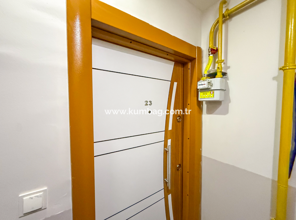 2 1 Duplex Terraced Flat For Rent In A Complex With Pool In Kumbağ Port