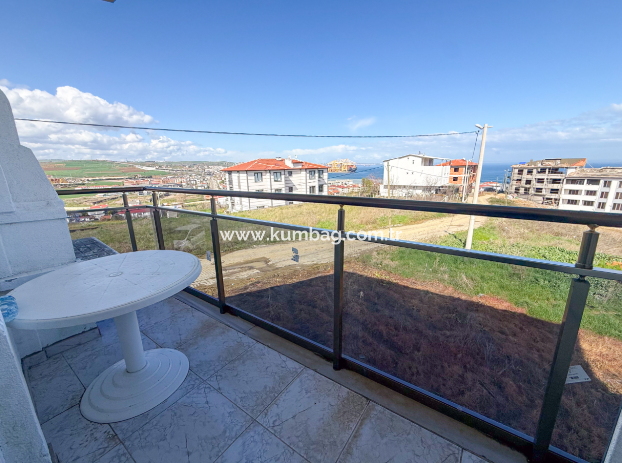 2 1 Flats For Sale In Kumbağ With Panoramic Sea View
