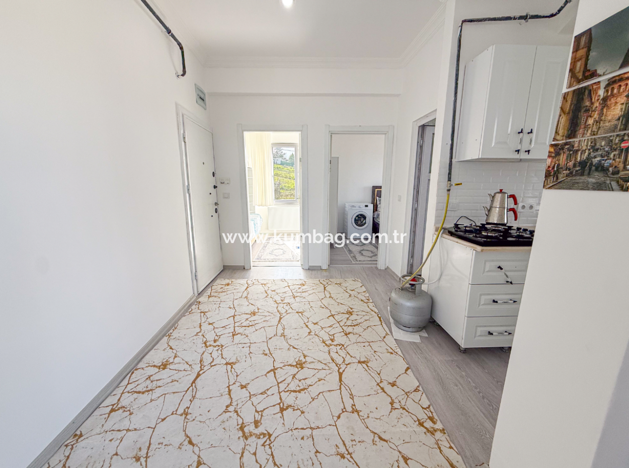 2 1 Flats For Sale In Kumbağ With Panoramic Sea View