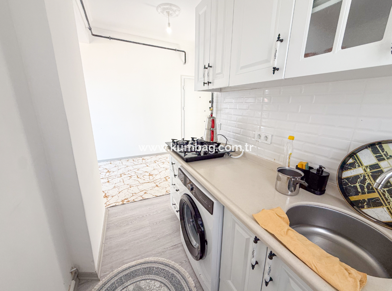 2 1 Flats For Sale In Kumbağ With Panoramic Sea View